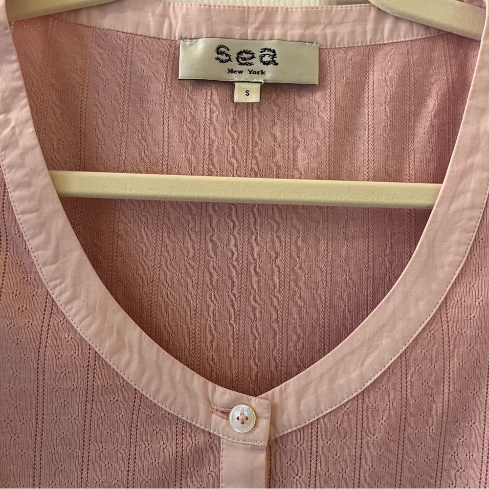 Sea NY Women’s Salome Top, Size S, Pink Color - Picture 5 of 11